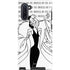 Disney Villains Cruella de Vil Black and White Galaxy Cases